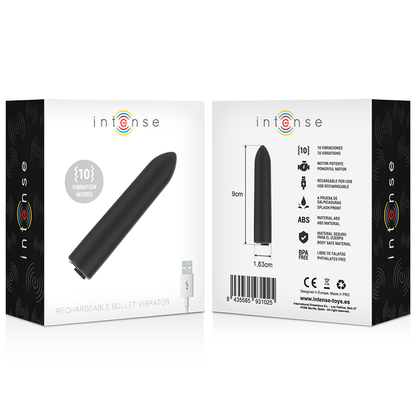 INTENSO - BALA VIBRADORA 10 PATRONES