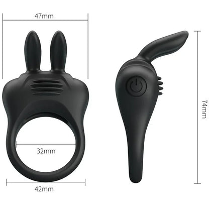 Pretty Love – Bague Vibrante Davion Rabbit