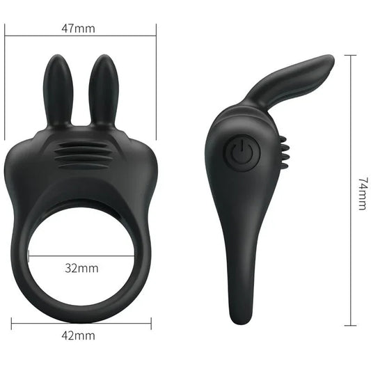 Pretty Love – Bague Vibrante Davion Rabbit
