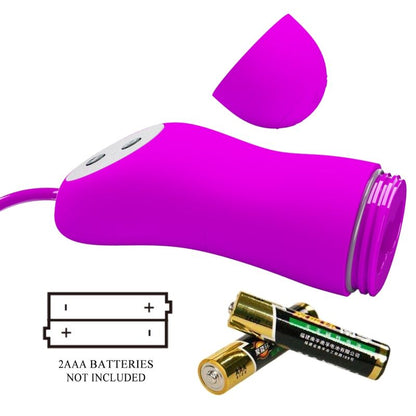 Vibrateur bullet vibrant et ventouse – Pretty Love