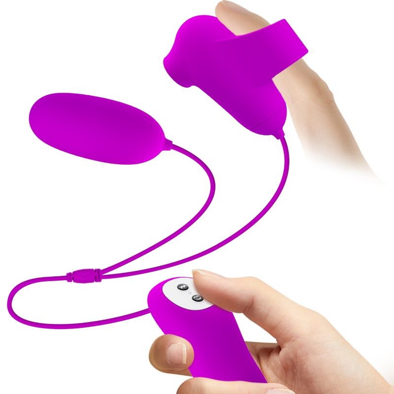 Vibrateur bullet vibrant et ventouse – Pretty Love