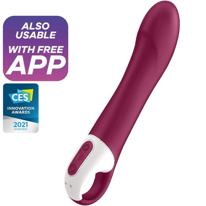 SATISFYER - VIBRADOR DE GRAN CALOR Y SEÑALADOR