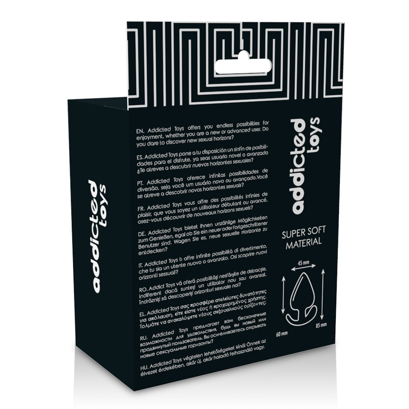 JUGUETES ADICTO - PLUG ANAL 8,5 CM