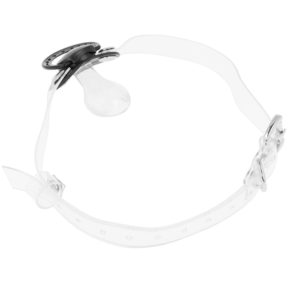 OHMAMA FETISH GAG TRANSPARENT PACIFIER