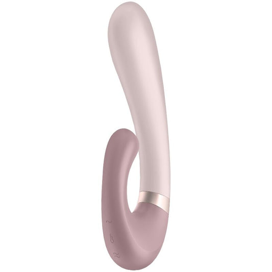 SATISFYER - HEAT WAVE VIBRATOR APP WHITE