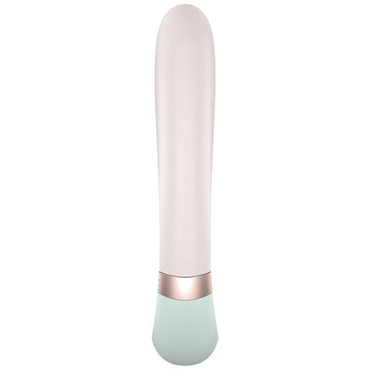 SATISFYER - APPLICATION HEAT WAVE VIBRATEUR BLANC