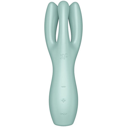SATISFYER - VIBRATEUR THREESOME 3 MENTHE
