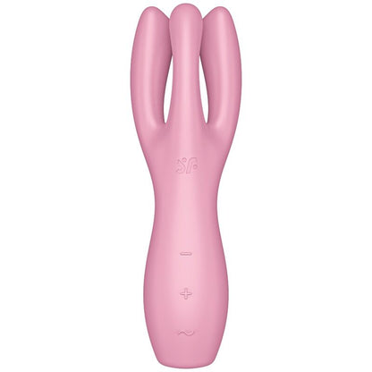 SATISFYER - VIBRATEUR THREESOME 3 MENTHE
