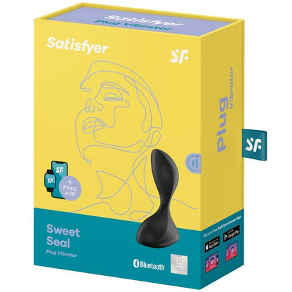 SATISFYER - APLICACIÓN DEL TAPÓN NEGRO VIBRANT SWEET SEAL