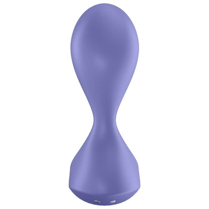 SATISFYER - PLUG VIBRADOR SWEET SEAL PÚRPURA