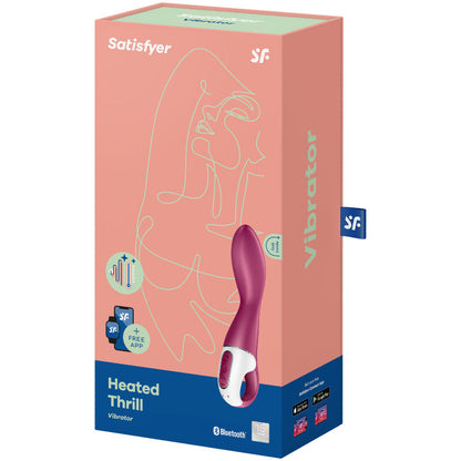 SATISFYER - VIBRADOR DE PUNTO G CON CALENTAMIENTO Y EMOCIÓN