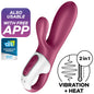 SATISFYER - VIBRADOR DE PUNTO G CONEJITO CALIENTE