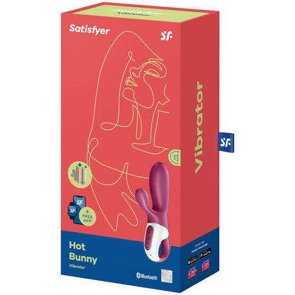SATISFYER - VIBRADOR DE PUNTO G CONEJITO CALIENTE