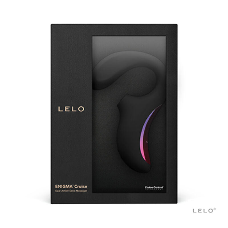 Enigma cruise masseur sonique double stimulation noir – Lelo
