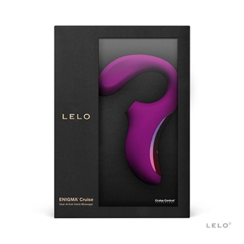 Enigma cruise masseur sonique double stimulation deep rose – Lelo