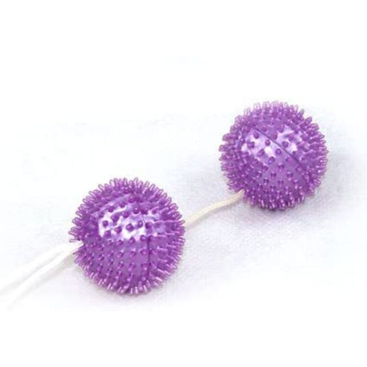 BAILE - BOLAS TEXTURIZADAS DEEPLY PLEASURE MORADA 3,60 CM