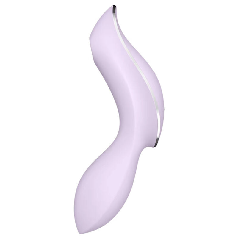 SATISFYER - VIBRADOR CURVY TRINITY 2 AIR PULSE VIOLETA