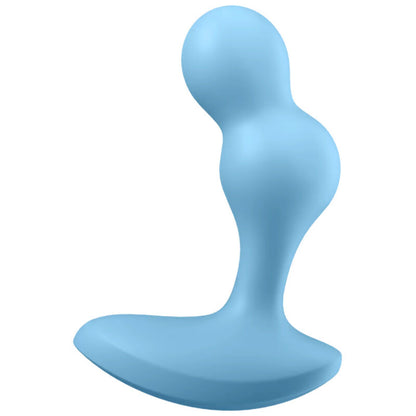 SATISFYER - APLICACIÓN DE PLUG VIBRANTE AZUL DEEP DIVER