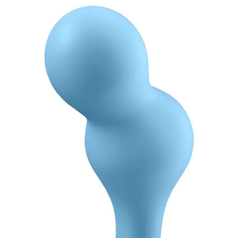 SATISFYER - APLICACIÓN DE PLUG VIBRANTE AZUL DEEP DIVER
