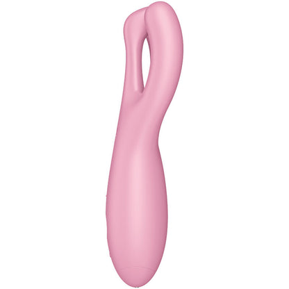 SATISFYER - APPLICATION VIBRATEUR THREESOME 4 BLEU