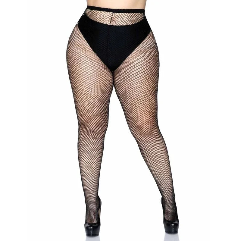 Leg Avenue – Collants Résille Grande taille