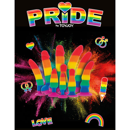 PRIDE - LGBT DRAPEAU DILDO 19 CM