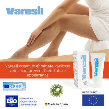 500 COSMÉTICOS - CREMA VARESIL TRATAMIENTO PARA VENAS VARICOSAS