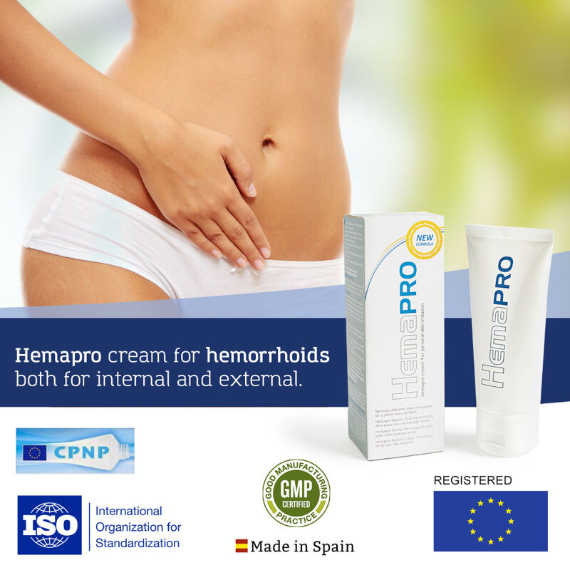 500 COSMÉTICOS - CREMA HEMAPRO PARA EL TRATAMIENTO DE LAS HEMORROIDES
