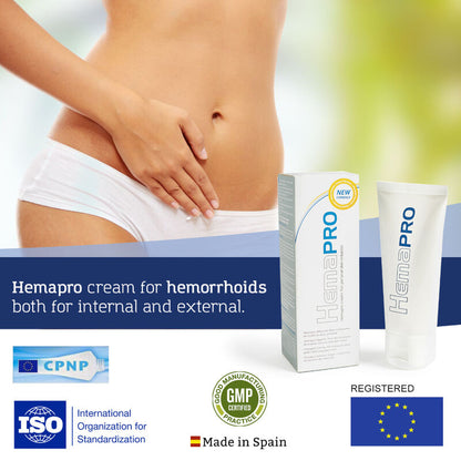 500 COSMÉTICOS - CREMA HEMAPRO PARA EL TRATAMIENTO DE LAS HEMORROIDES