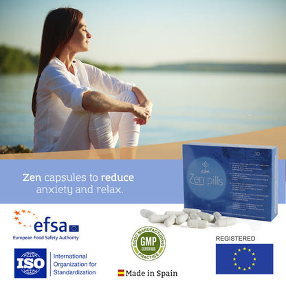 500 COSMÉTICOS - CÁPSULAS ZEN PILLS PARA REDUCIR LA ANSIEDAD