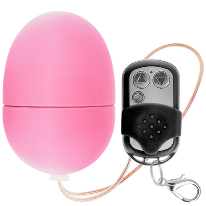 EN LÍNEA - HUEVO VIBRADOR CON CONTROL REMOTO S ROSA