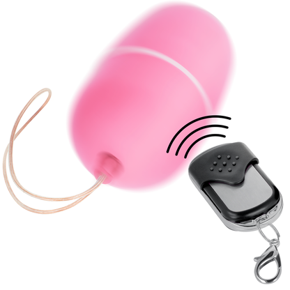 EN LÍNEA - HUEVO VIBRADOR CON CONTROL REMOTO M ROSA