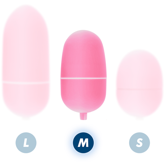 EN LÍNEA - HUEVO VIBRADOR CON CONTROL REMOTO M ROSA