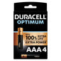 DURACELL - OPTIMUM 200 AAA LR03 PILAS ALCALINAS 4 UNIDADES?