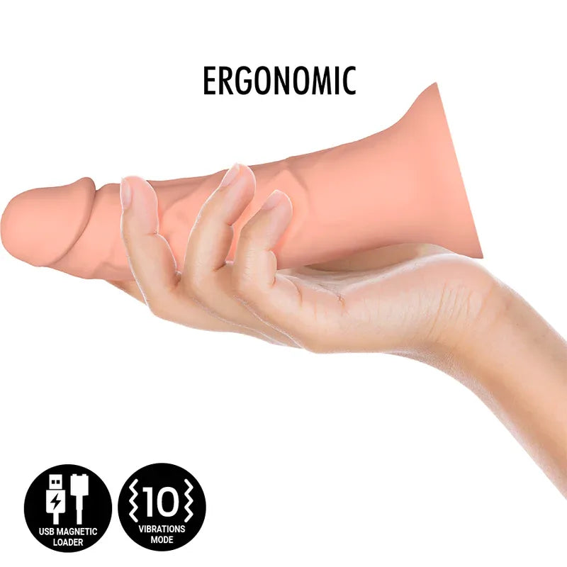 Mythology – Asher Original Dildo M – Vibrateur Compatible avec la Technologie sans Fil Watchme