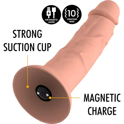 Mythology – Asher Original Dildo M – Vibrateur Compatible avec la Technologie sans Fil Watchme