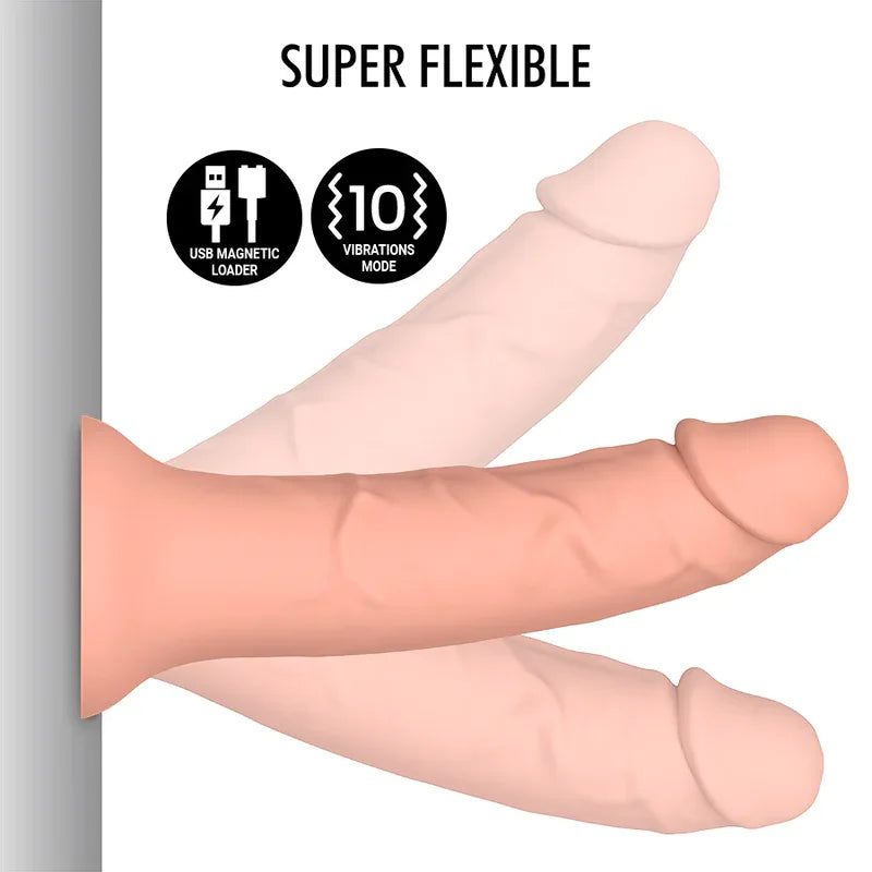 Mythology – Asher Original Dildo M – Vibrateur Compatible avec la Technologie sans Fil Watchme