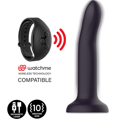 MYTHOLOGY DUMAN MYSTIC DILDO S - VIBRADOR WATCHME TECNOLOGÍA INALÁMBRICA COMPATIBLE