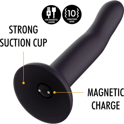 Mythology – Duman Mystic Dildo l – Vibrateur Compatible avec la Technologie sans Fil Watchme