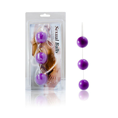 BAILE - BOLAS ANALES ABS CON TIRA LILA