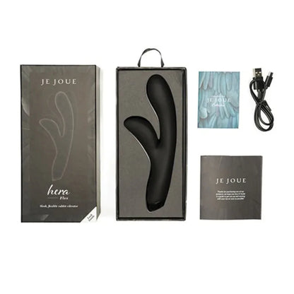 Je Joue – Vibrateur Hera Flex Rabbit – Noir
