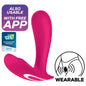 SATISFYER - VIBRATEUR TOP SECRET ROSE