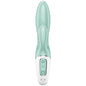 SATISFYER - BOMBA DE AIRE CONEJO 5+ APP VIBRADOR INFLABLE CONEJO VERDE