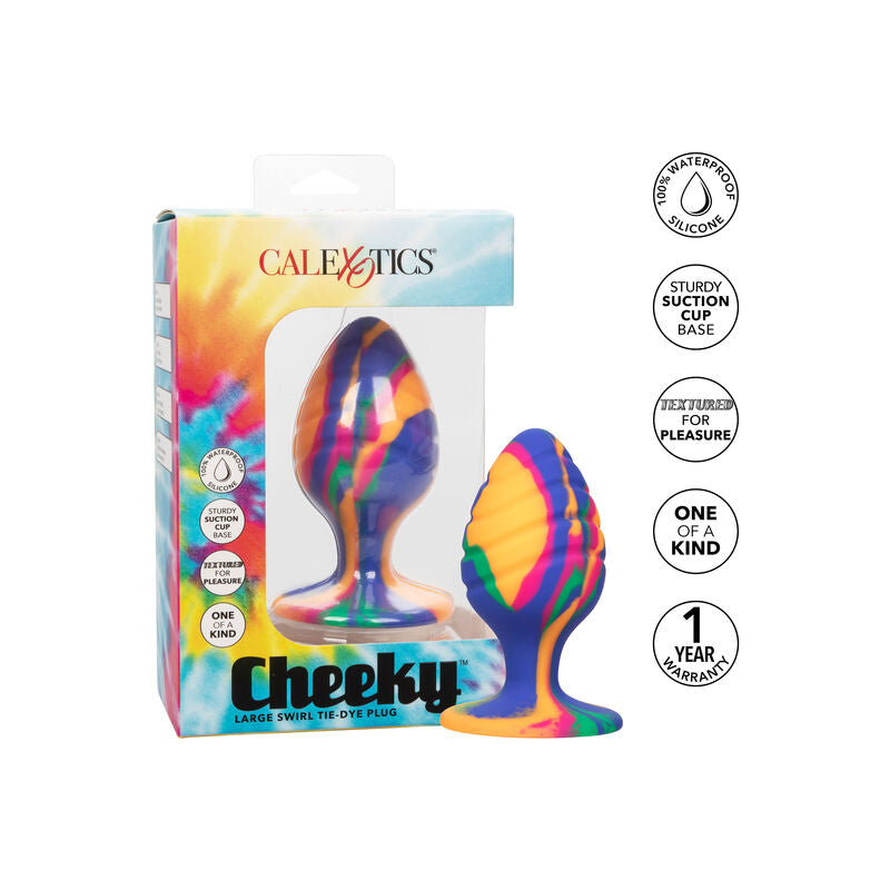 CALEXOTICS - PLUG ANAL CHEEKY GRANDE SWIRL