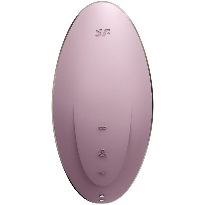 SATISFYER - VULVA LOVER 1 ESTIMULATOR Y VIBRADOR AZUL