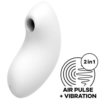 SATISFYER VULVA LOVER 2 ESTIMULATOR Y VIBRADOR - AZUL