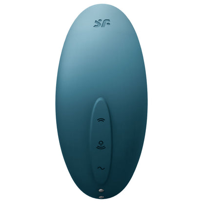 SATISFYER VULVA LOVER 2 ESTIMULATOR Y VIBRADOR - AZUL