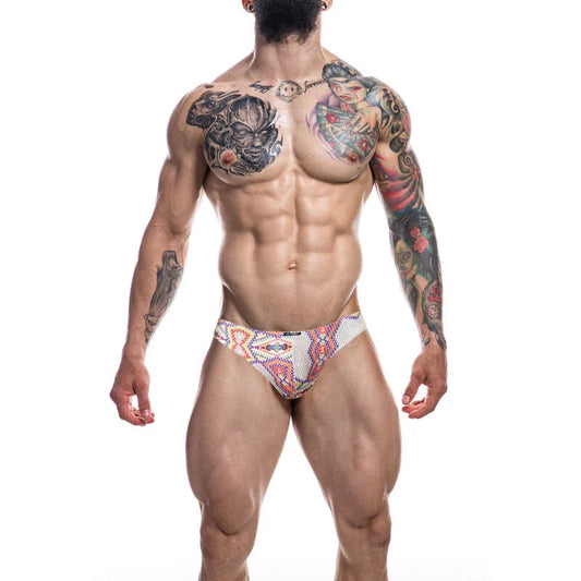 Cut4men Slip Taille Basse Aztec L