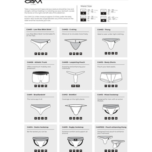 CUT4MEN - MIAMI XL JOCKSTRAP