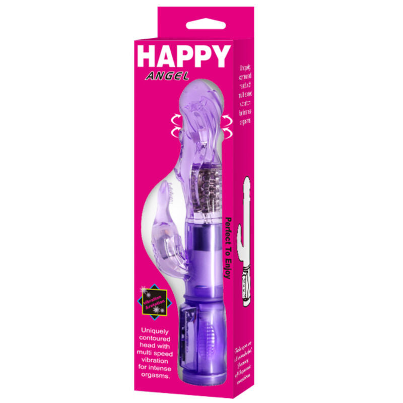 DANCE - MINI ROTATEUR AVEC LAPIN HAPPY ANGEL LILAS